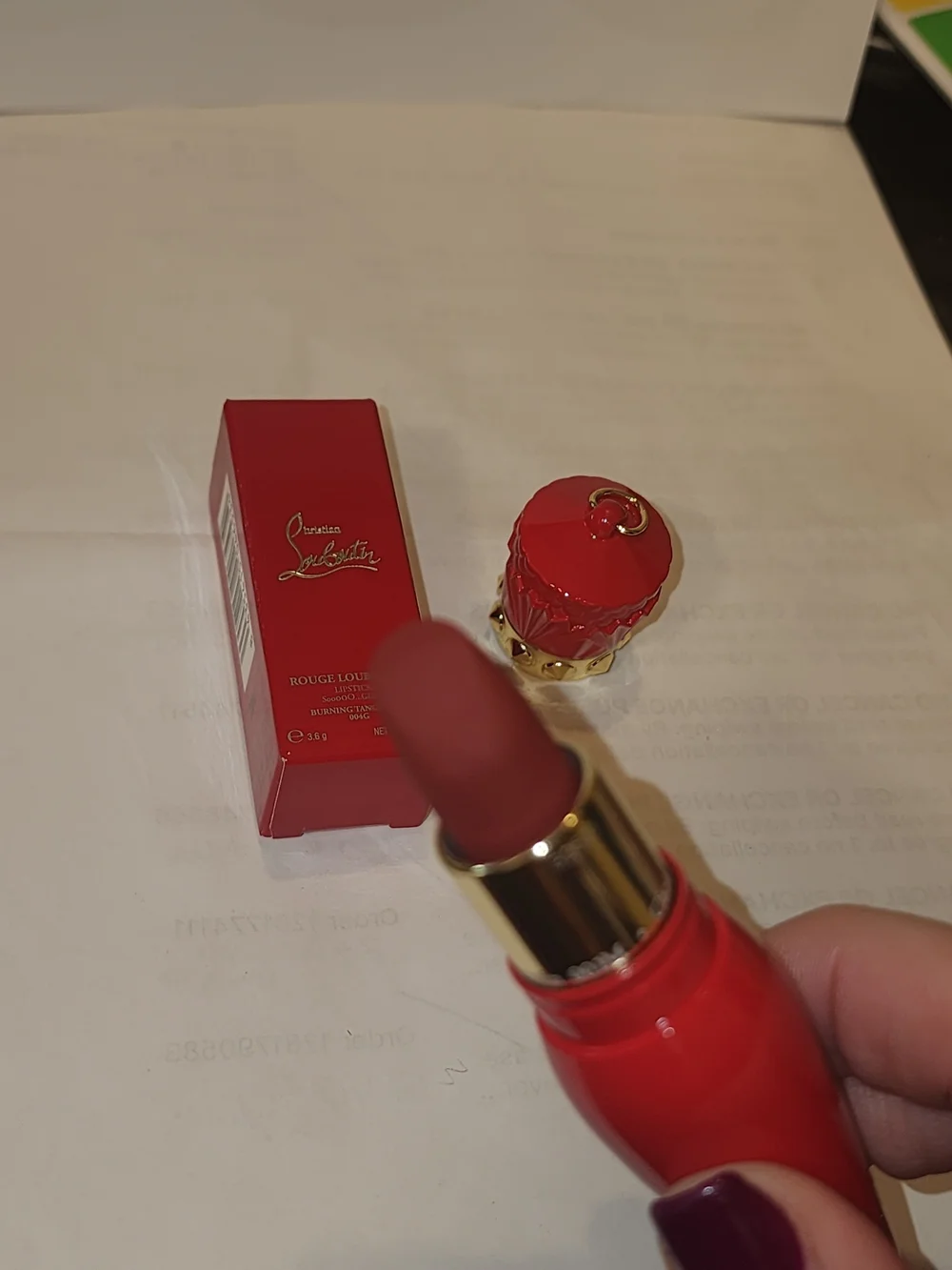 Christian Louboutin Rouge Lipstick With Refill